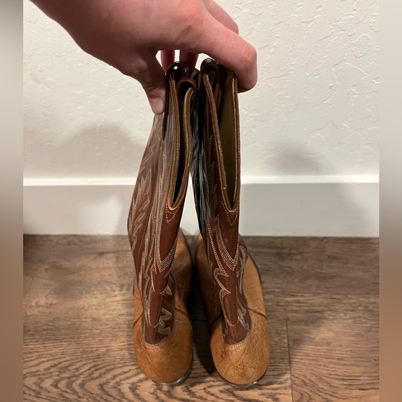 Vintage Wrangler Cowboy Boots Men’s 8 - Picture 4 of 17